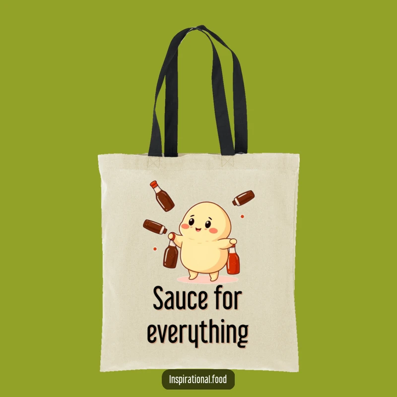 Funny Dumpling Juggling Tote Bag: Carry Your Goods with Playful Flair